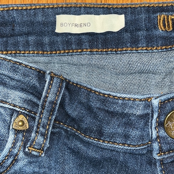 Kut from the Kloth Boyfriend Women's Blue denim Jeans Size 10 - Picture 9 of 12